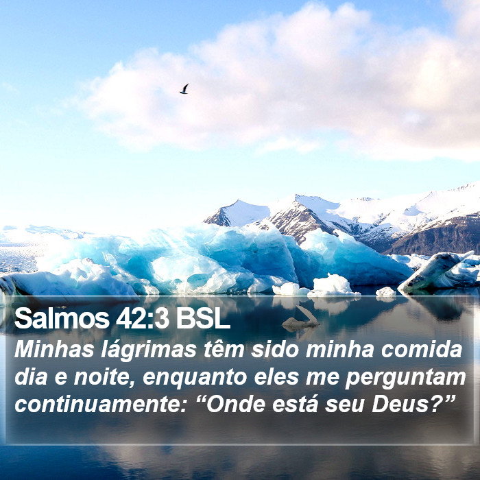 Salmos 42:3 BSL Bible Study