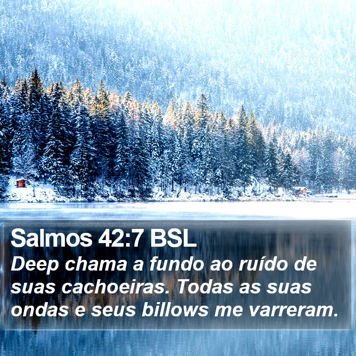 Salmos 42:7 BSL Bible Study