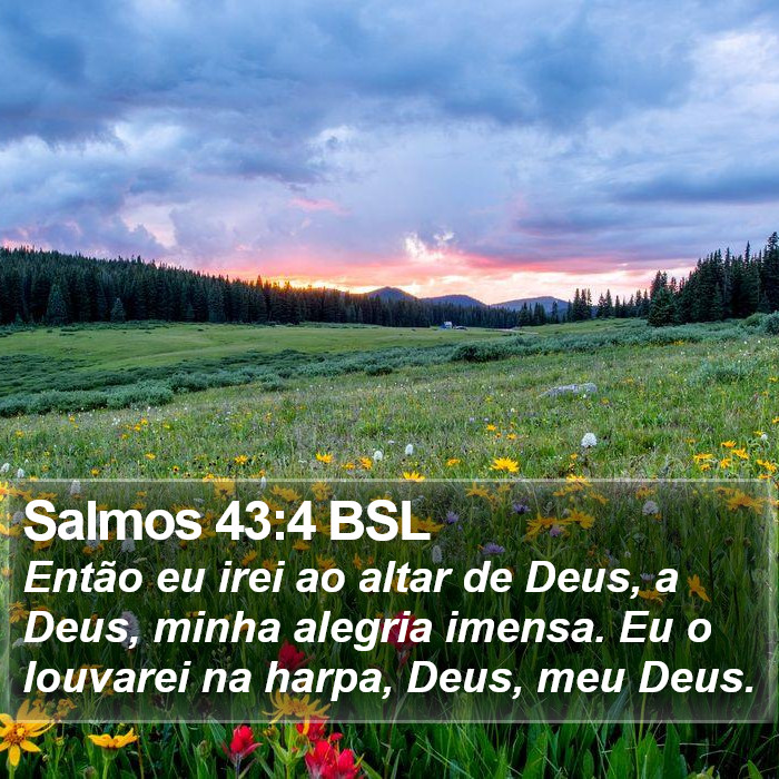Salmos 43:4 BSL Bible Study