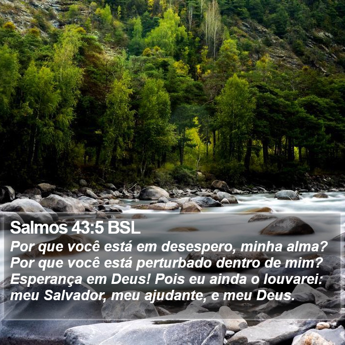 Salmos 43:5 BSL Bible Study