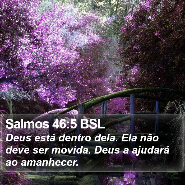 Salmos 46:5 BSL Bible Study