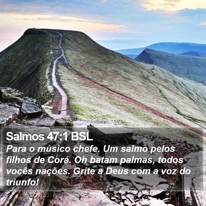Salmos 47:1 BSL Bible Study