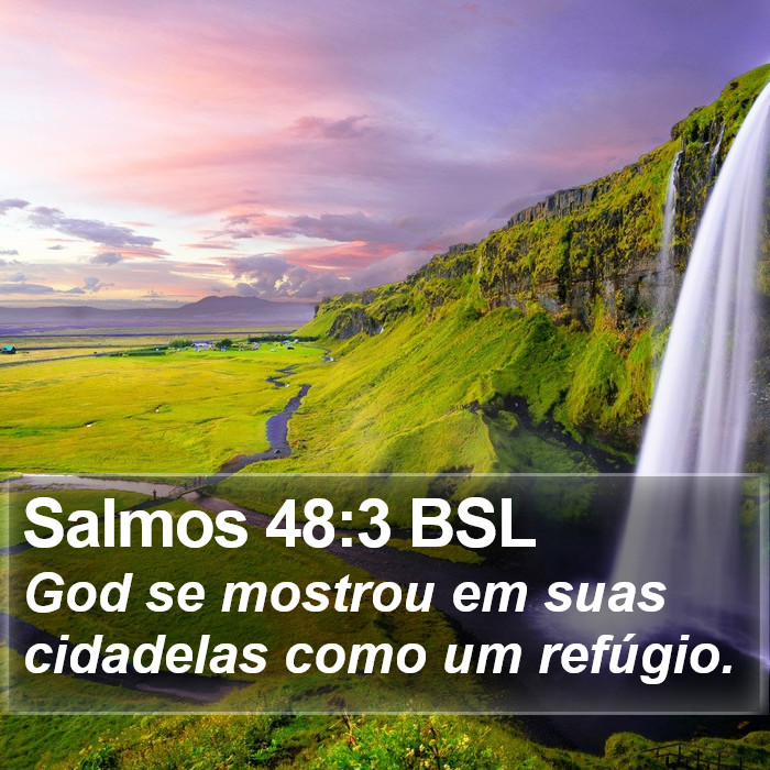 Salmos 48:3 BSL Bible Study