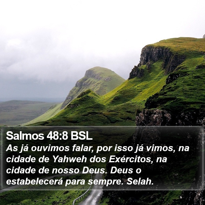Salmos 48:8 BSL Bible Study