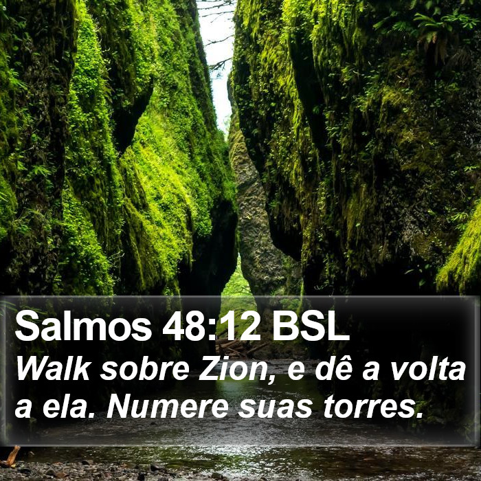 Salmos 48:12 BSL Bible Study