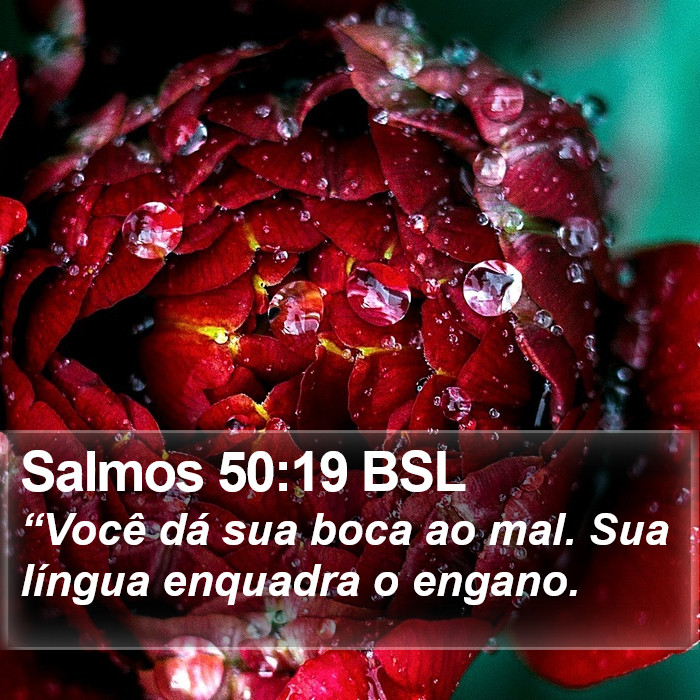 Salmos 50:19 BSL Bible Study