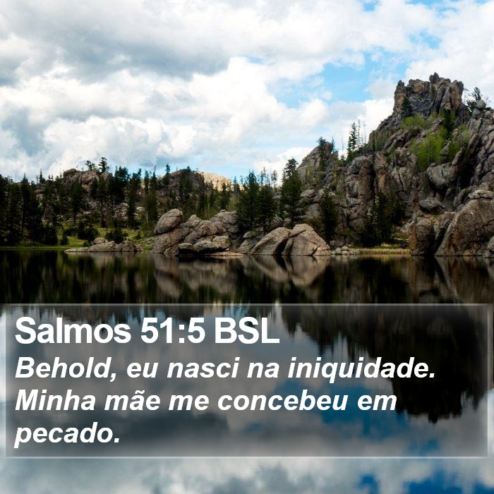 Salmos 51:5 BSL Bible Study