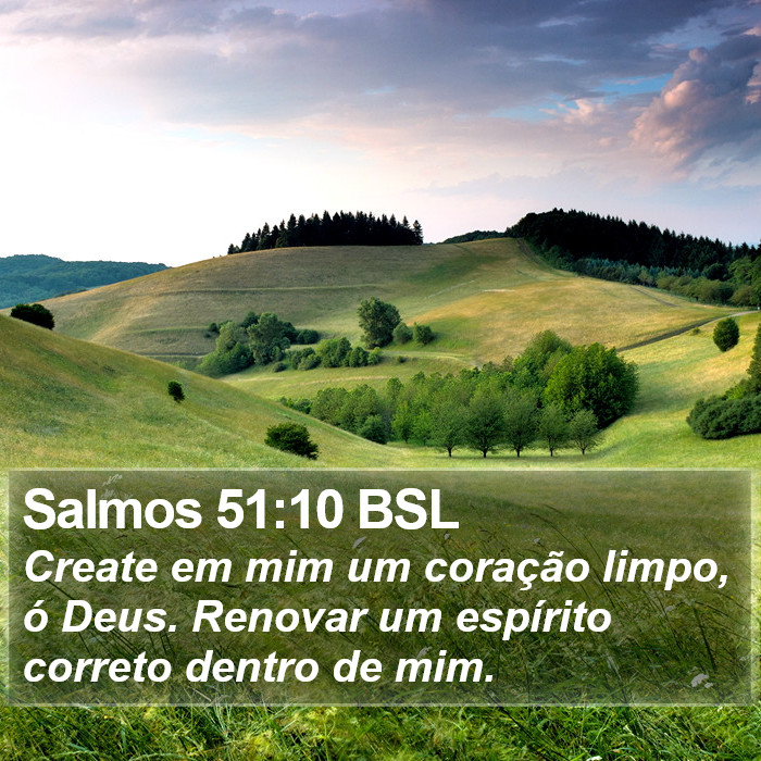 Salmos 51:10 BSL Bible Study