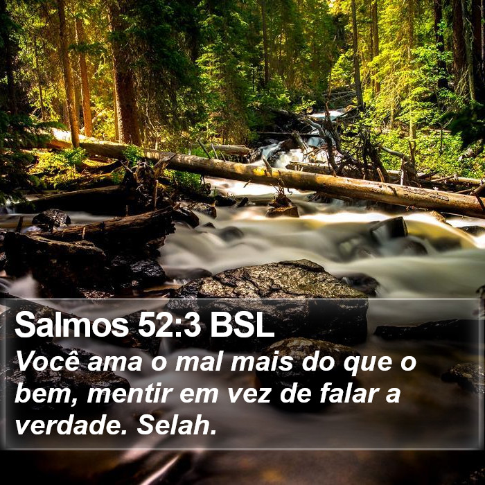 Salmos 52:3 BSL Bible Study