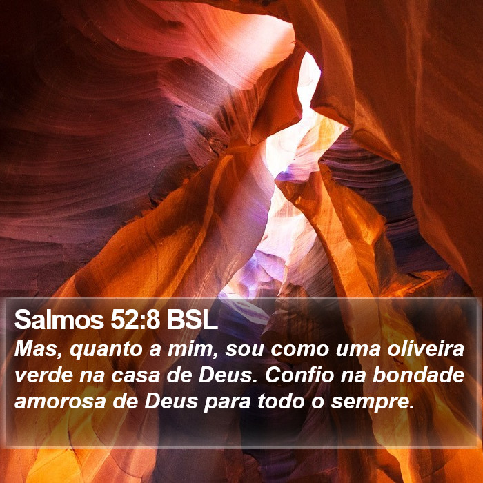 Salmos 52:8 BSL Bible Study