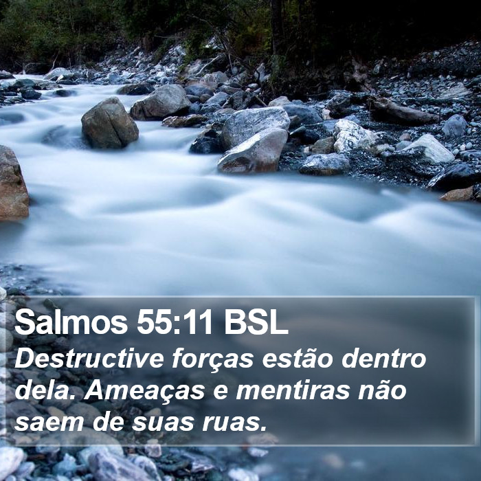 Salmos 55:11 BSL Bible Study