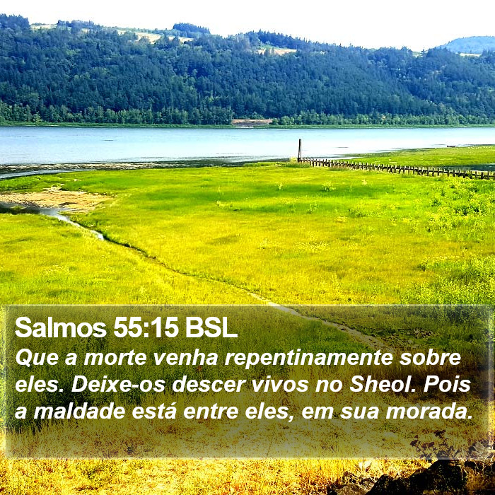 Salmos 55:15 BSL Bible Study
