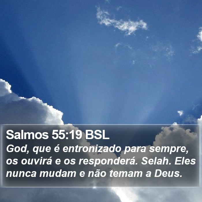 Salmos 55:19 BSL Bible Study
