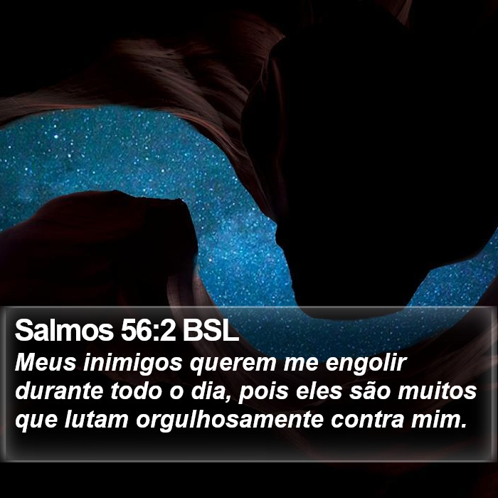 Salmos 56:2 BSL Bible Study