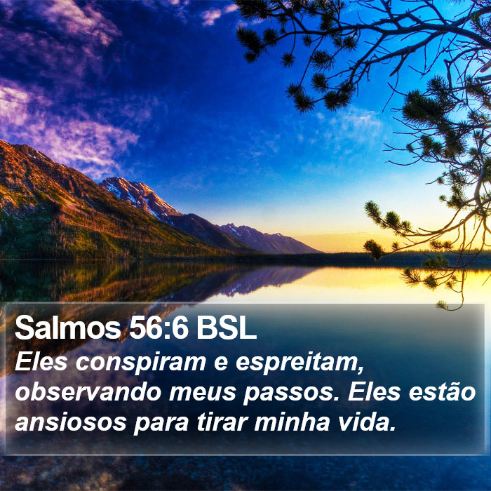 Salmos 56:6 BSL Bible Study