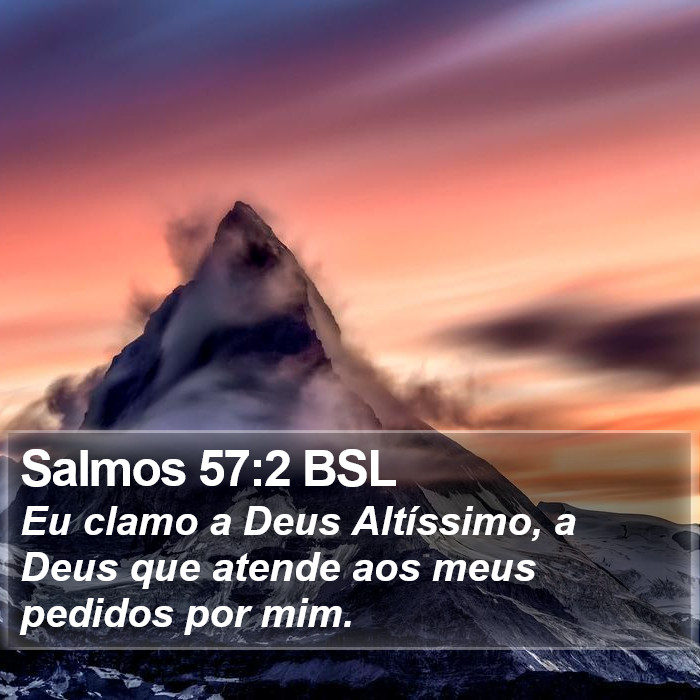 Salmos 57:2 BSL Bible Study