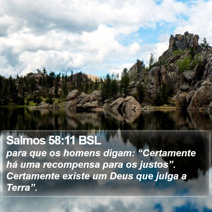 Salmos 58:11 BSL Bible Study