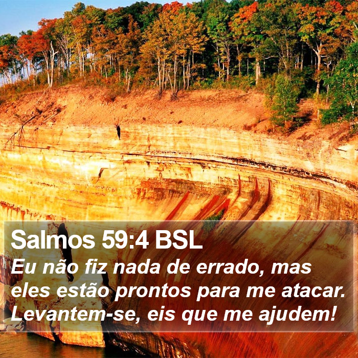 Salmos 59:4 BSL Bible Study