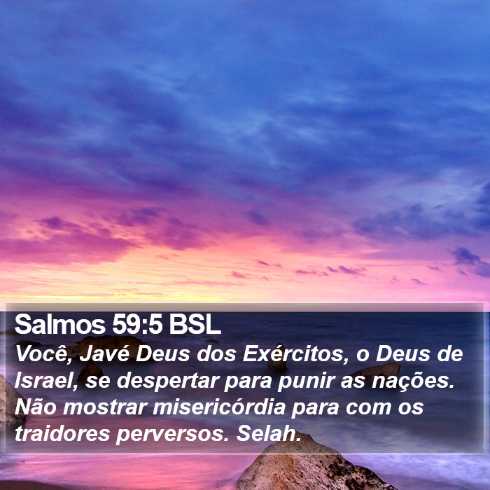 Salmos 59:5 BSL Bible Study