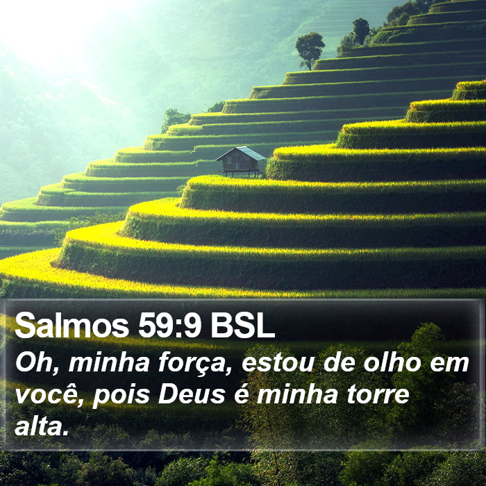 Salmos 59:9 BSL Bible Study