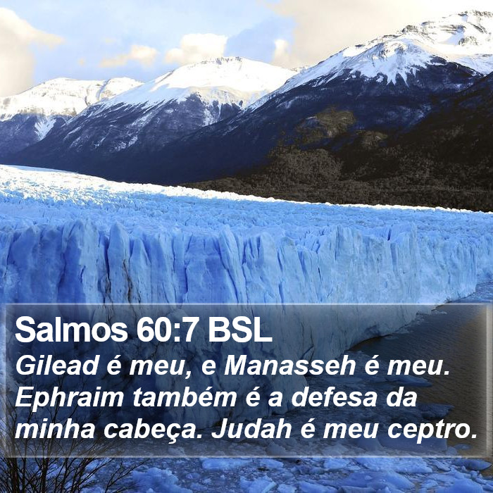 Salmos 60:7 BSL Bible Study