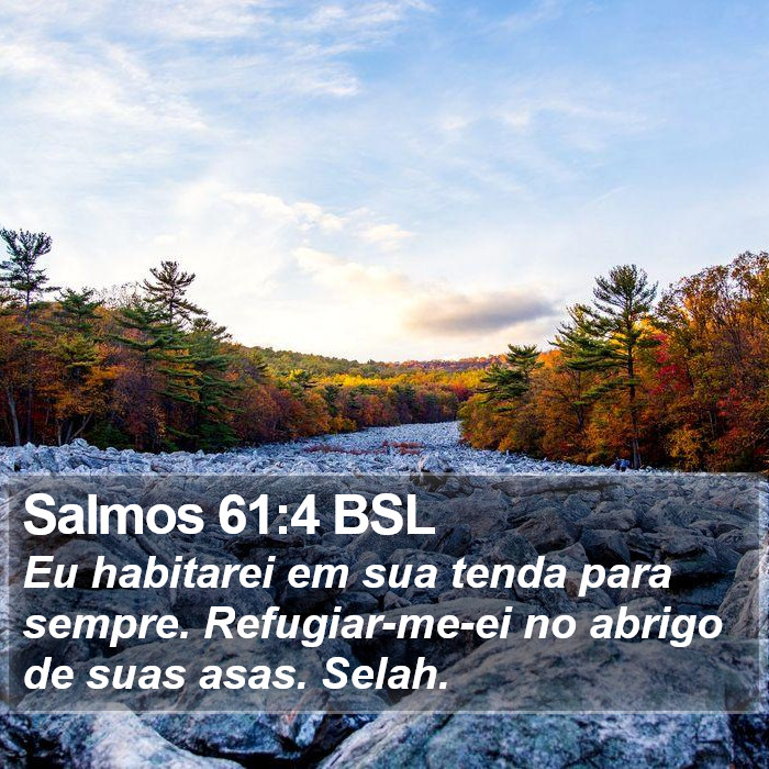 Salmos 61:4 BSL Bible Study