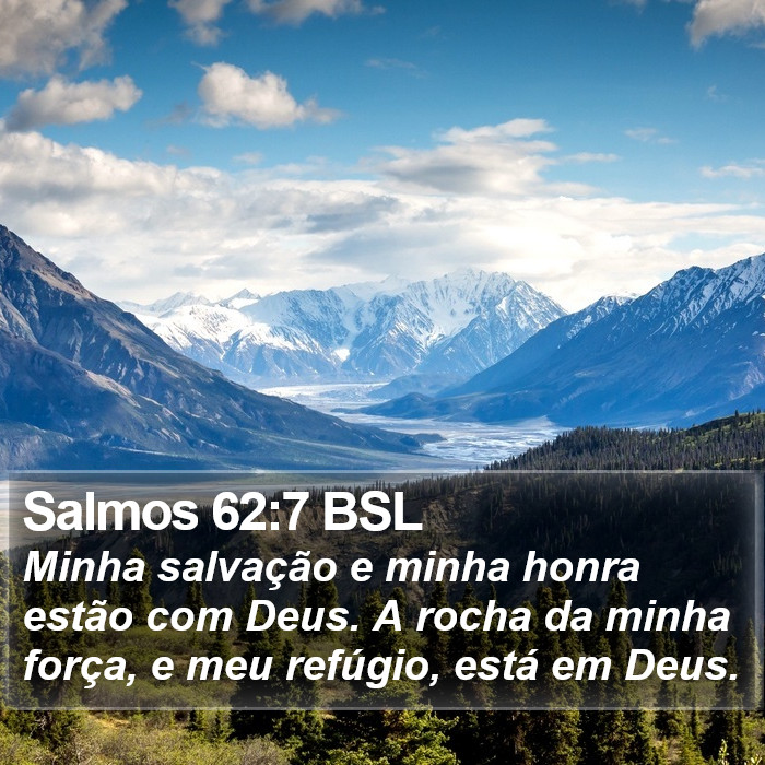 Salmos 62:7 BSL Bible Study