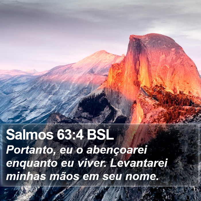 Salmos 63:4 BSL Bible Study