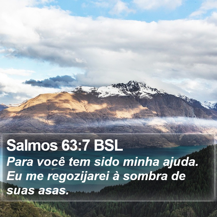 Salmos 63:7 BSL Bible Study