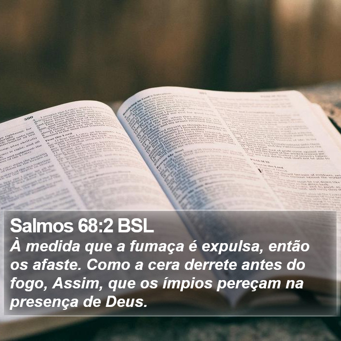 Salmos 68:2 BSL Bible Study