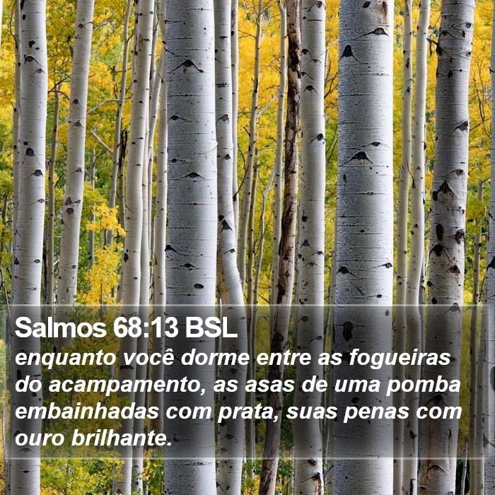 Salmos 68:13 BSL Bible Study