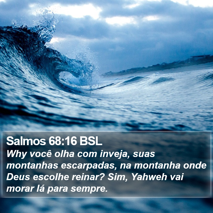 Salmos 68:16 BSL Bible Study