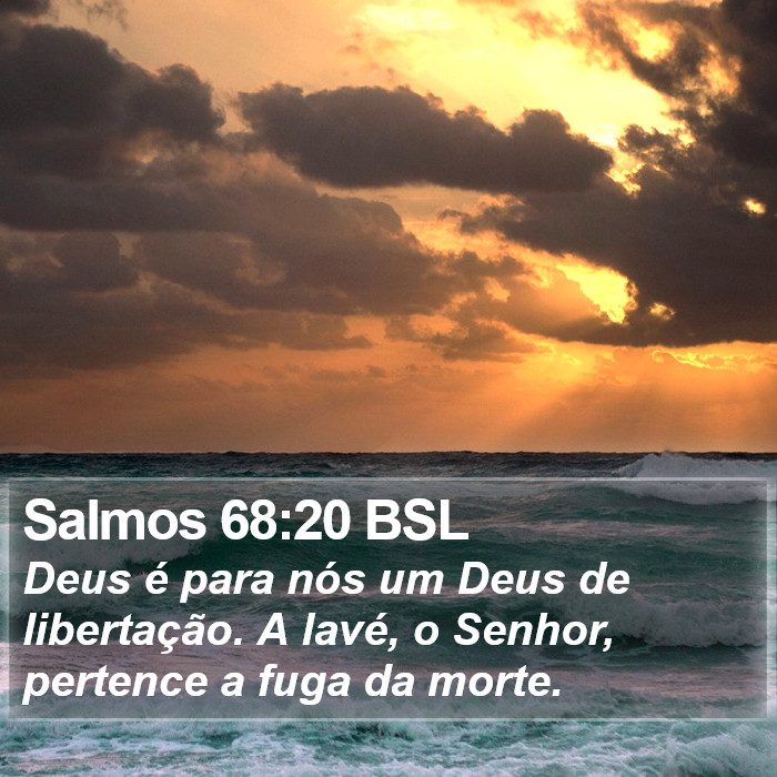 Salmos 68:20 BSL Bible Study