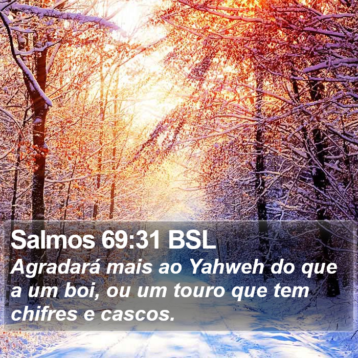 Salmos 69:31 BSL Bible Study