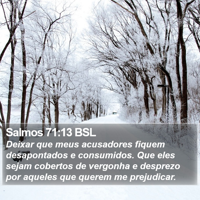 Salmos 71:13 BSL Bible Study