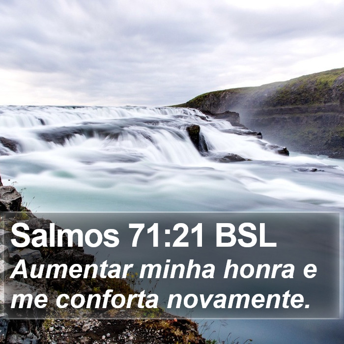 Salmos 71:21 BSL Bible Study