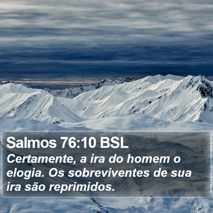 Salmos 76:10 BSL Bible Study