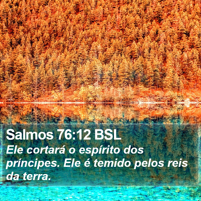 Salmos 76:12 BSL Bible Study