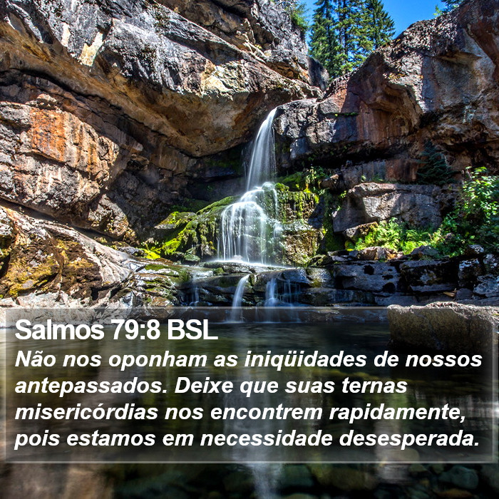 Salmos 79:8 BSL Bible Study