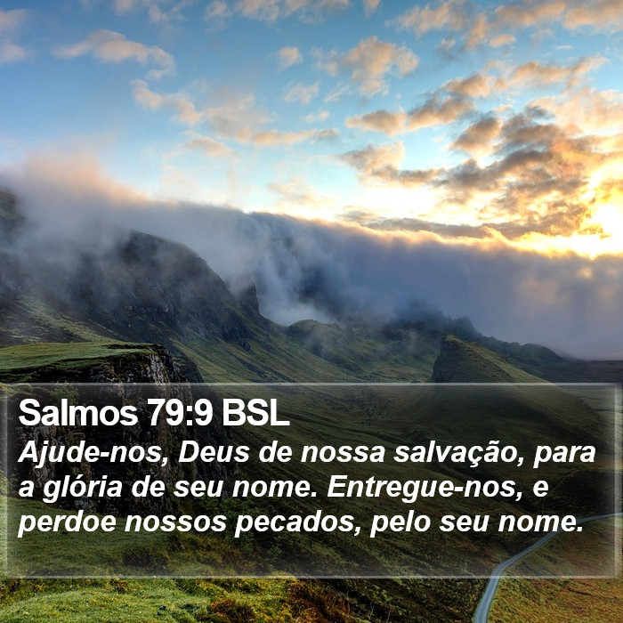 Salmos 79:9 BSL Bible Study