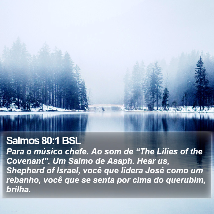 Salmos 80:1 BSL Bible Study