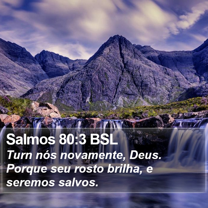 Salmos 80:3 BSL Bible Study