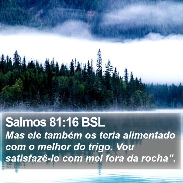 Salmos 81:16 BSL Bible Study