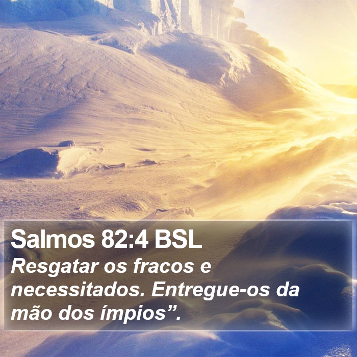 Salmos 82:4 BSL Bible Study