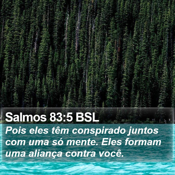 Salmos 83:5 BSL Bible Study