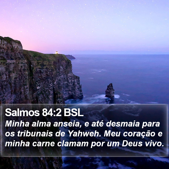 Salmos 84:2 BSL Bible Study