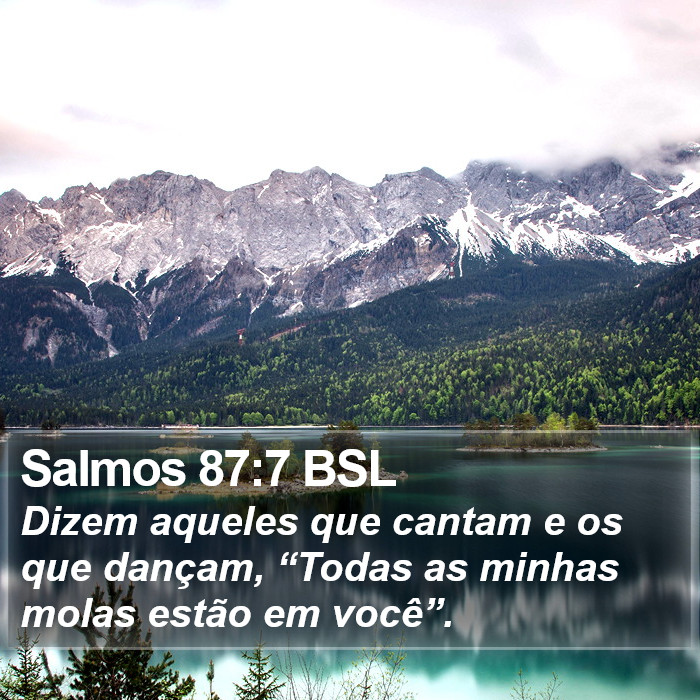 Salmos 87:7 BSL Bible Study