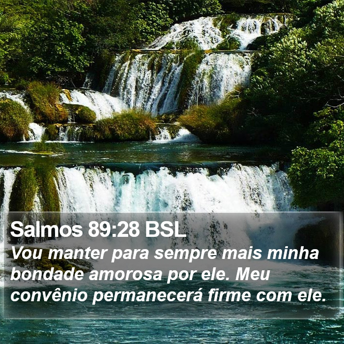 Salmos 89:28 BSL Bible Study