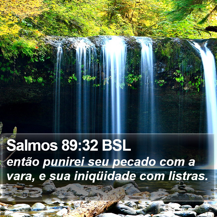 Salmos 89:32 BSL Bible Study