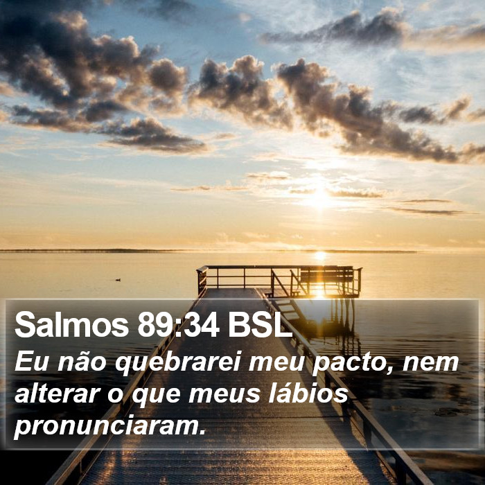 Salmos 89:34 BSL Bible Study